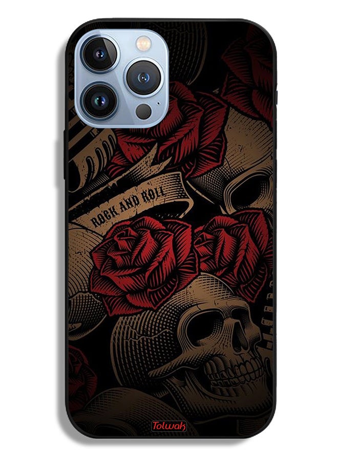 Tolwak Apple iPhone 13 Pro Max Protective Case Rok And Roll - Image 2