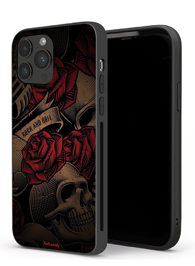 Tolwak Apple iPhone 13 Pro Max Protective Case Rok And Roll - Image 1
