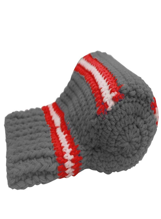 FunisFun Beer Mitten Gloves, Knit Stitched Drink Mitt Holder for White Elephant Gag Gift Tailgating Idea - Image 5