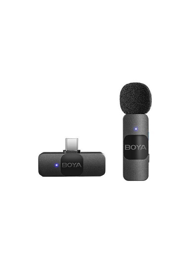 بويا - نظام ميكروفون لاسلكي 2.4 جيجاهرتز لأجهزة USB-C (BY-V10) - Image 1