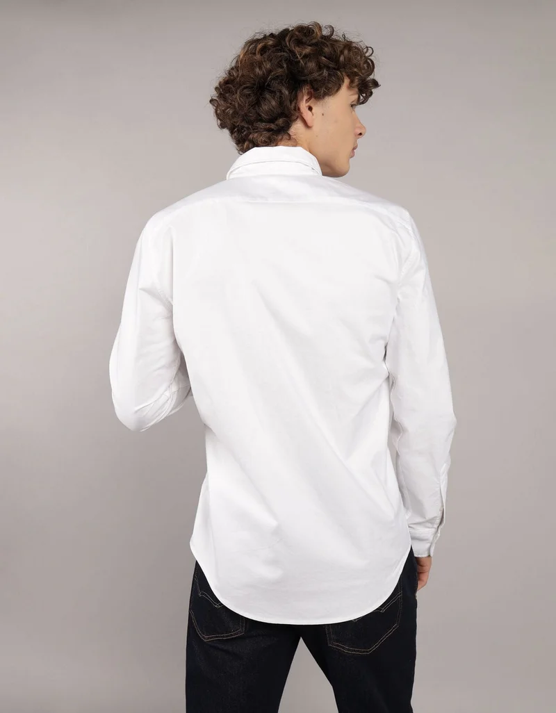 American Eagle  AE Everyday Oxford Button-Up Shirt for Men | Best Price UAE