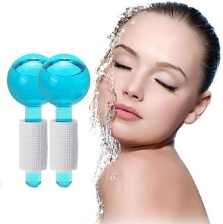 Niralasa 2pcs Ice Roller Globes for Face and Eyes Facial Cooling Massage Balls Energy Beauty Crystal Ice Roller Cooling Skin Massager for Redness Soothing Relief Blue Colour - pzsku/Z1D55317FB8D2A7BB065EZ/45/1751961545/152f49fd-e604-4c57-8688-d27cc9432070