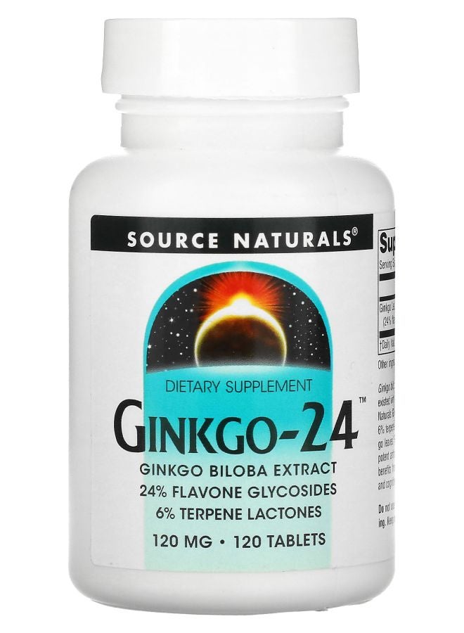 Ginkgo24 120 mg 120 Tablets