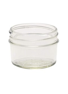 North Mountain Supply 4 Ounce Glass Regular Mouth Mason Canning Jars - No Lids - Case of 12, RM-4OZ