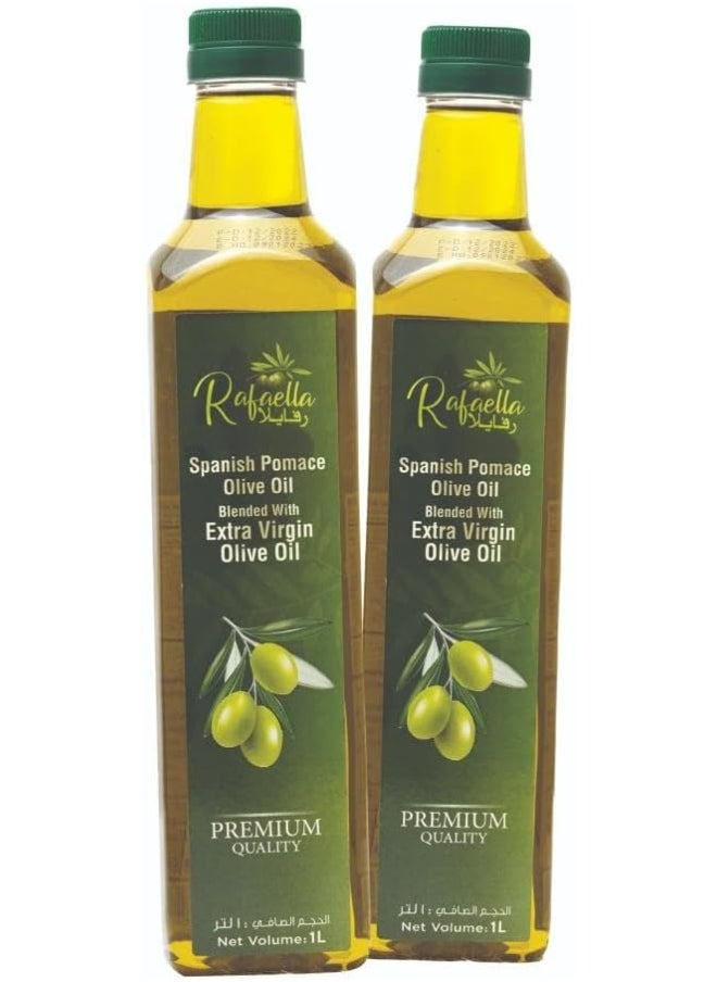 Rafaella Rafaella Spanish Pomace Olive Oil, 2 X 1 Liter  - Image 2
