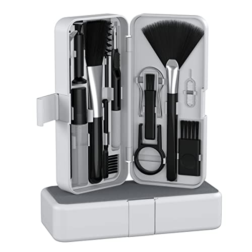 Portronics Clean N 19 in 1 Smart Gadget Cleaning Kit for Smartphones, Tablets, Laptops, Earbuds(White) - Image 1