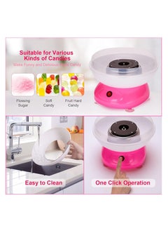 SUPREMIUM Cotton Candy Machine – 500W Portable Candy Floss Maker for Kids & Adults, Sugar-Free & Hard Candy Compatible, Easy to Use & Clean, Ideal for Birthday Parties, Gifts, Includes Stick  - Image 5