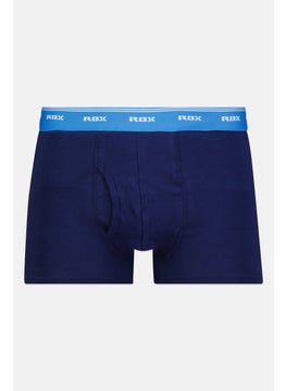 RBX Men 3 Pieces Brand Logo Boxer, Grey/Navy  - Image 5