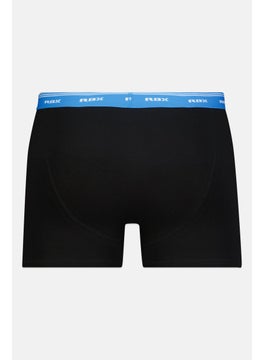 RBX Men 3 Pieces Brand Logo Boxer, Grey/Navy  - Image 4