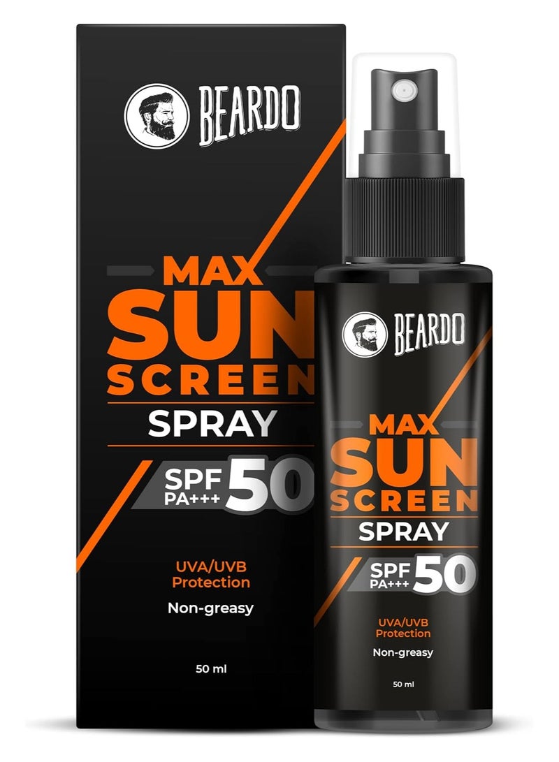 بيردو بخاخ واقي الشمس ماكس بعامل حماية من الشمس 50، 50 مل - Image 1