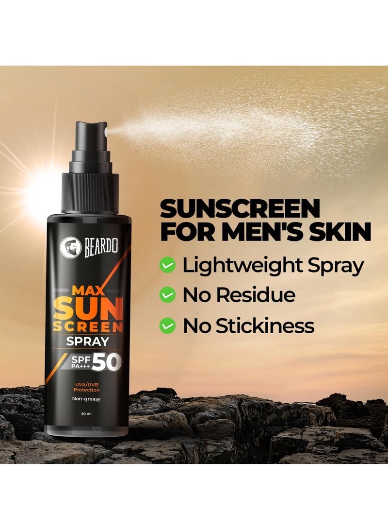 بيردو بخاخ واقي الشمس ماكس بعامل حماية من الشمس 50، 50 مل - Image 3