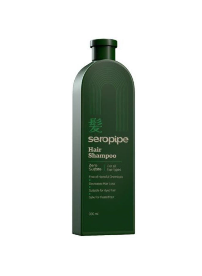 سيروبايب شامبو سيروبايب الخالي من السلفات Seropipe Shampoo New Look  تنظيف عميق وترطيب للشعر  مناسب لجميع أنواع الشعر  عناية يومية بدون جفاف - Image 1