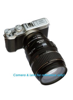 Fotasy Manual Cannon EF EF-S Lens to Fuji X Adapter, EOS EF to X Mount Adapter, Compatible with Fujifilm X-Pro1 X-Pro2 X-Pro3 X-E2 X-E3 X-A10 X-T1 X-T2 X-T3 X-T4 X-T10 X-T20 X-T30 X-T30II X-T100 X-H1  - Image 5