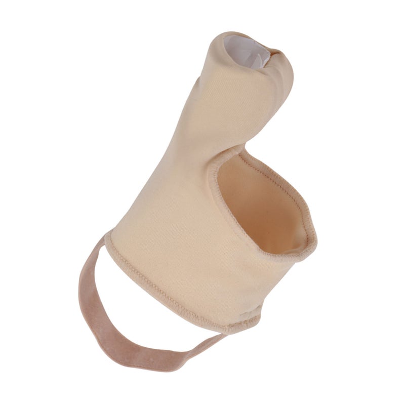 Big Toe Straightener White Elastic Breathable Material - Compact Lightweight Design Toe Splint for Adult Men and Women Day or Night Use - Image 2