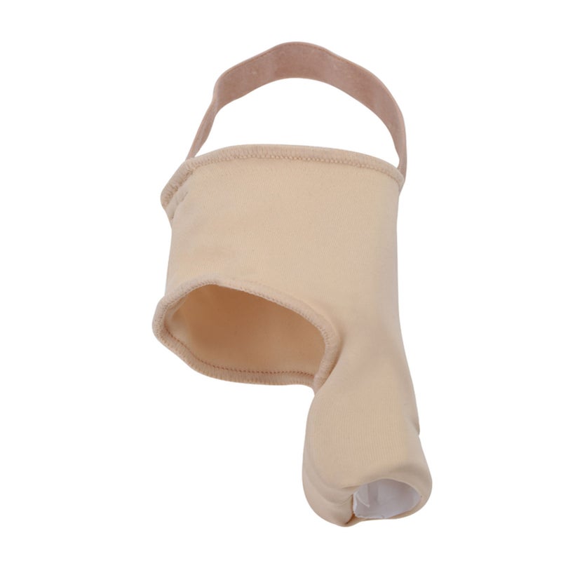Big Toe Straightener White Elastic Breathable Material - Compact Lightweight Design Toe Splint for Adult Men and Women Day or Night Use - Image 1