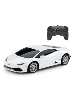 RASTAR 1:24 Scale Official Licensed Lamborghini HURACÁN Electric Remote Control Sport Racing Hobby Toy Car, RC Car Model Vehicle Gift for Boys, Girls, Teens and Adults -  White  - Image 2