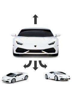 RASTAR 1:24 Scale Official Licensed Lamborghini HURACÁN Electric Remote Control Sport Racing Hobby Toy Car, RC Car Model Vehicle Gift for Boys, Girls, Teens and Adults -  White  - Image 5