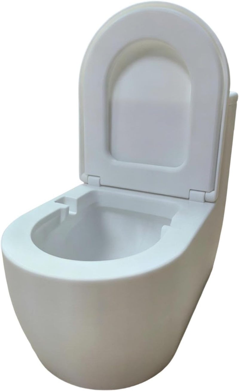 Desk Phone Stand | Toilet Shape Tabelt Support | Tablet Support Holder | for Home Office Apartment Bedroom Watching Reading Studying - Image 1