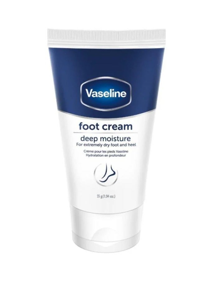 Vaseline Deep Moisture Foot Cream - 55g - Image 1