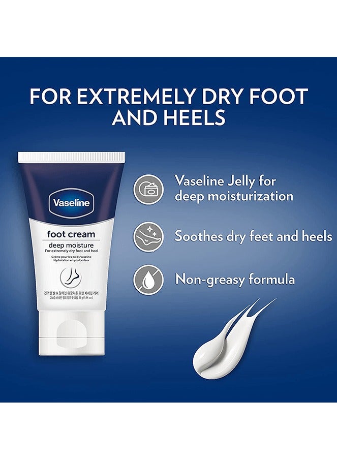 Vaseline Deep Moisture Foot Cream - 55g - Image 4