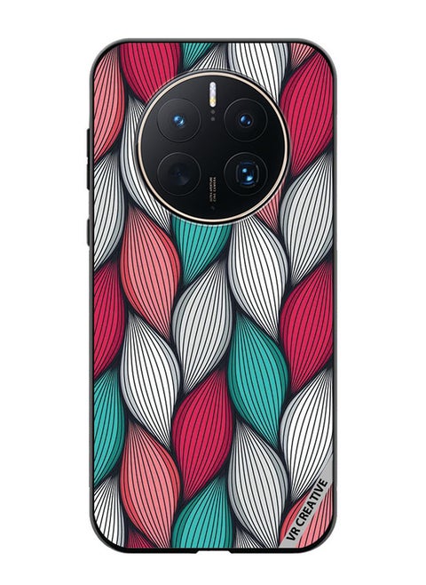 Protective Case Cover For Huawei Mate 50 Pro Abstract Design Multicolour