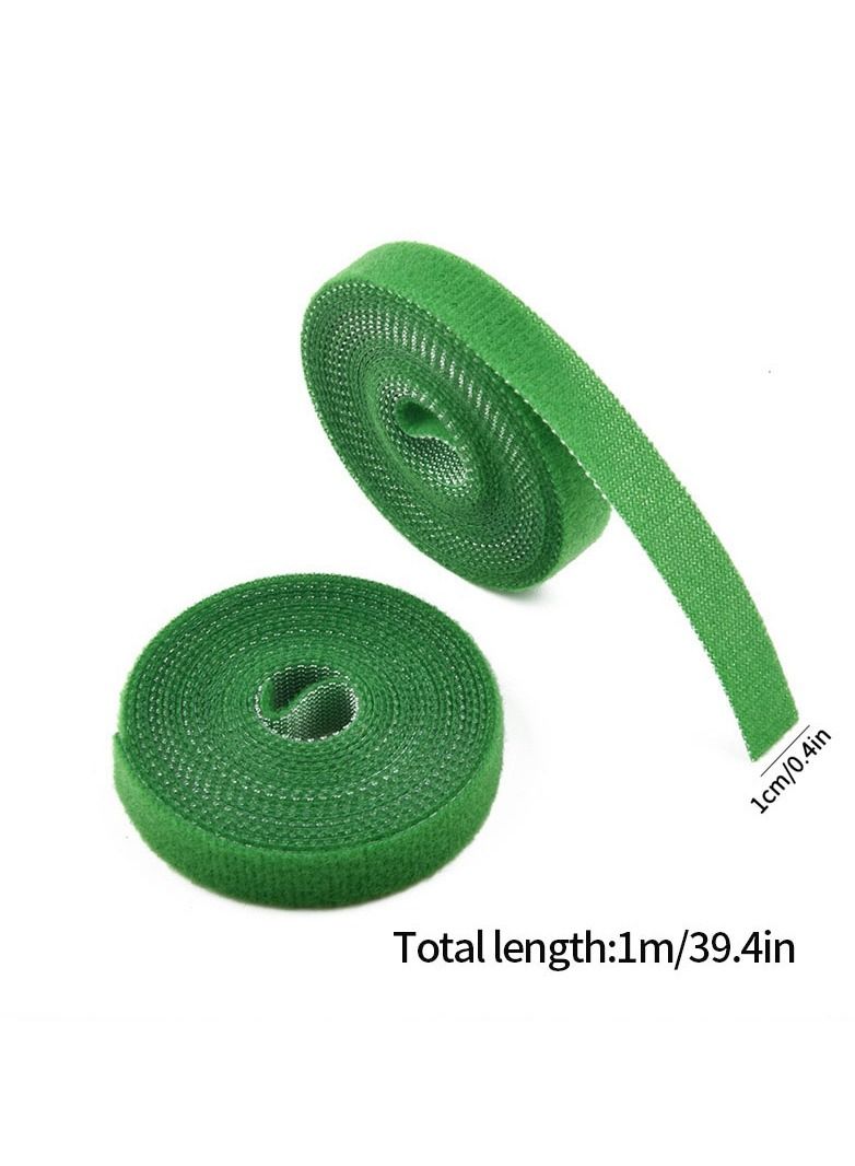 Generic 3 Pcs  Plant Ties Nylon Plant Bandage Tie Home Garden Plant Shape Tape Hook Loop Bamboo Cane Wrap Support Accessories  - Image 5