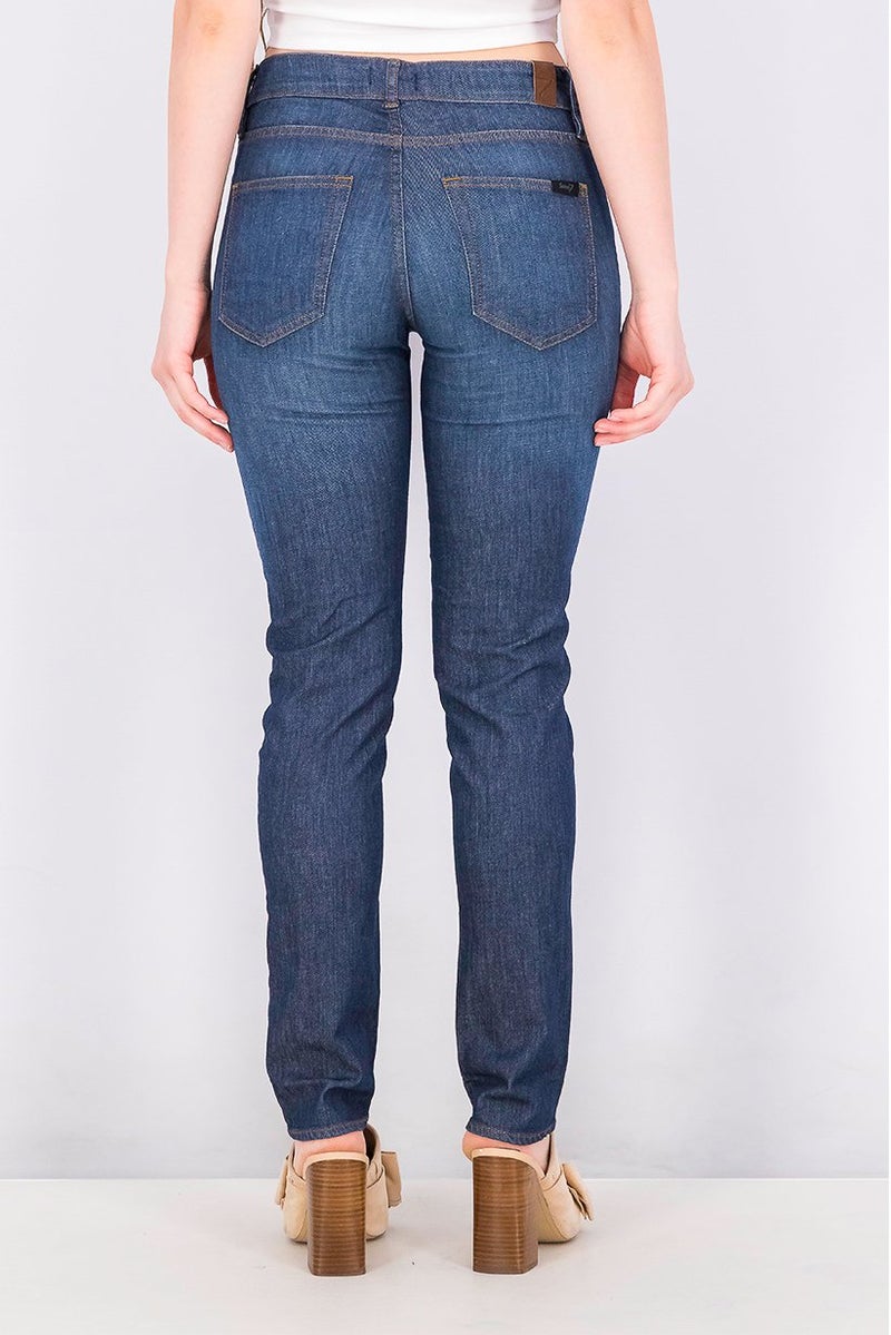 Seven 7 Women Regular Fit Non,Stretchable Denim Jeans, Blue - Image 3