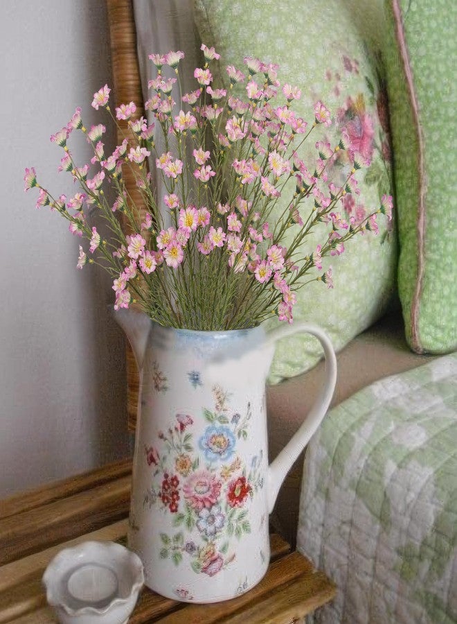 CITYES 10pcs Artificial Flower Lily of The Valley Pink - Image 3