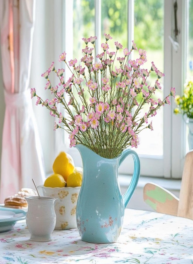 CITYES 10pcs Artificial Flower Lily of The Valley Pink - Image 4