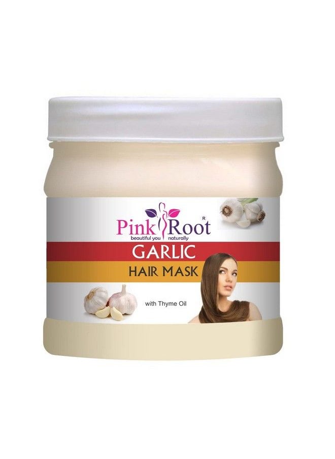 Pink Root - Garlic Hair Mask 500Ml With Mango Scrub 500Ml - Image 1
