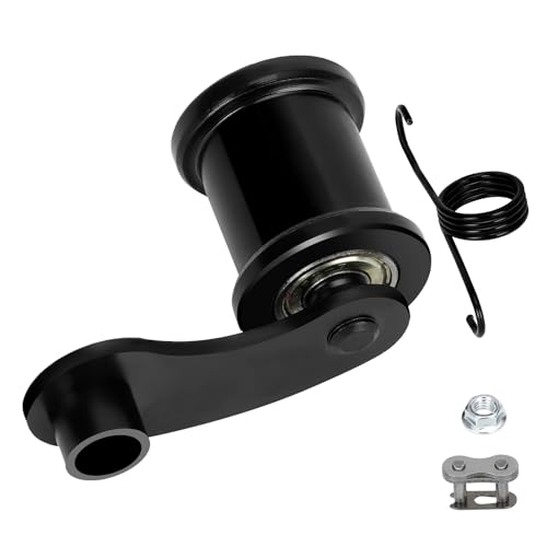 GREHUA Chain Tensioner with 1-3/4" Roller Spring Master Link for 212cc 196cc 6.5Hp CT200U Trail CT200U-EX BT200X Hensim Baja Heat Warrior MB165 Massimo TrailMaster MB200 Falcon 200 Mini Bike Parts - Image 1