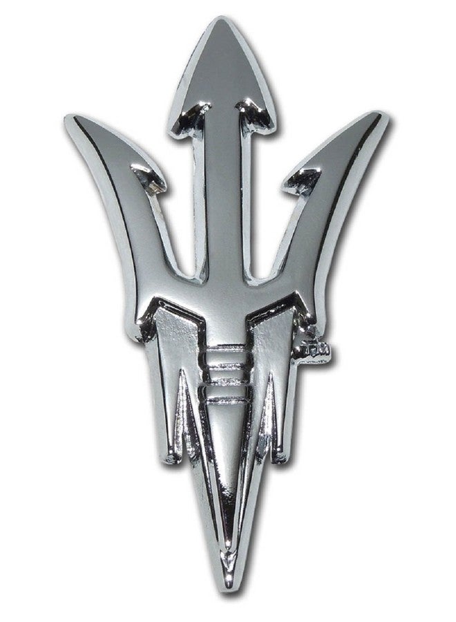 Arizona State Shiny Chrome Auto Emblem (Pitchfork)