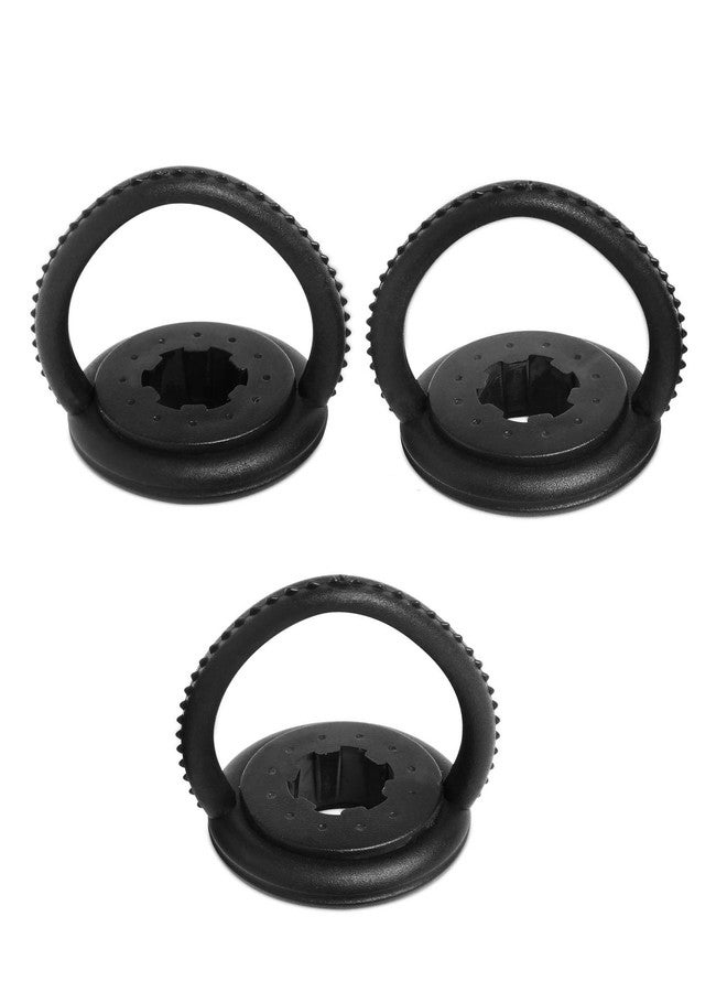 Superbilliards Billiard Pool Cue Hanger Holder, Black, Pack of 3 - Image 1