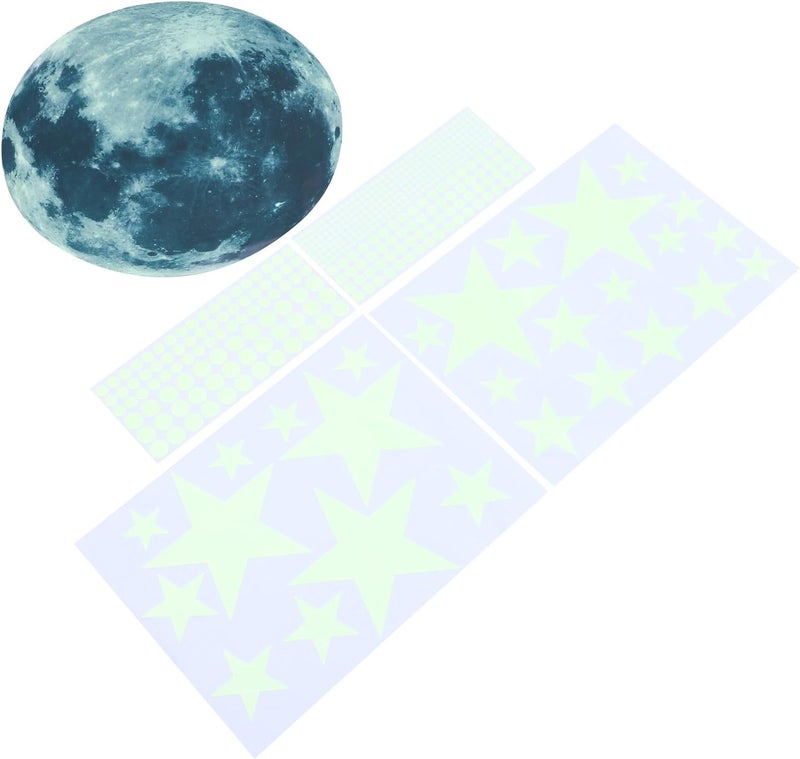 30cm in Dark Wall Sticker for Bedroom Nursery Self-Adhesive Luminous Decal Room Decor - Image 1