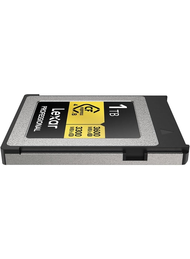 Lexar Professional 1TB Gold CFexpress 4.0 Type B Memory Card Up To 3600MB/s Read And 3300MB/s Write Speed (LCXEXP4001T-RNENG) 1 TB - Image 5