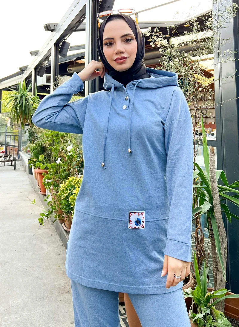 بي ويست Blue - Tracksuit Set - Bwest