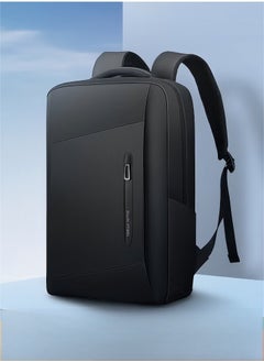 Slim Backpack for Men, 15.6 Inch Laptop Backpack, 3 in 1 Waterproof High Tech Backpack with Removable Buckle , Business Backpack Ideal for Working, Daily Life