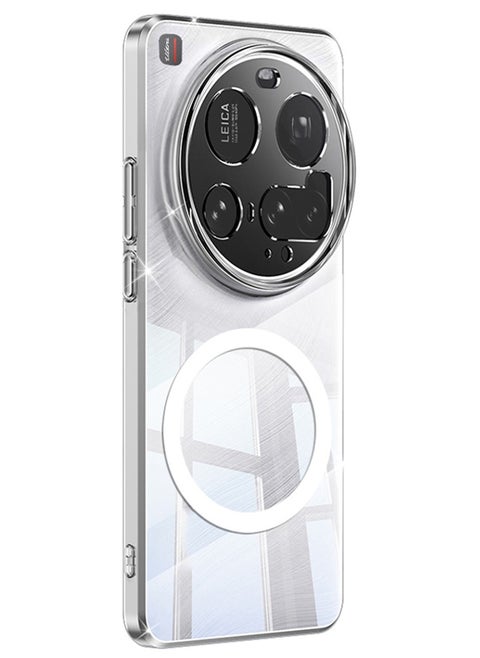 Magnetic Case for Xiaomi 15 Ultra Transparent Cover