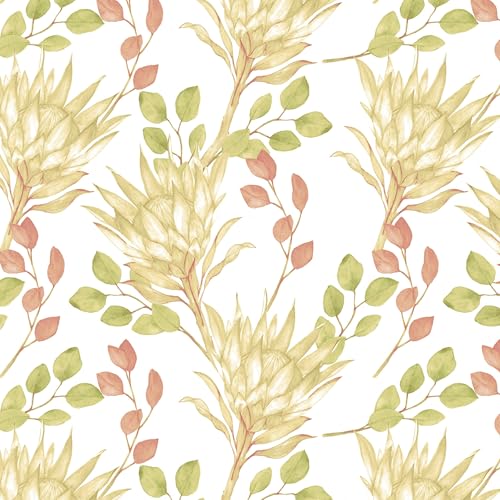 Home Ecstasy 100% Cotton Value King Bedsheet with 2 Pillow Covers - (Size 87 x 108 inches, 140 TC, Colour - Multi: Tangerine) - Image 4