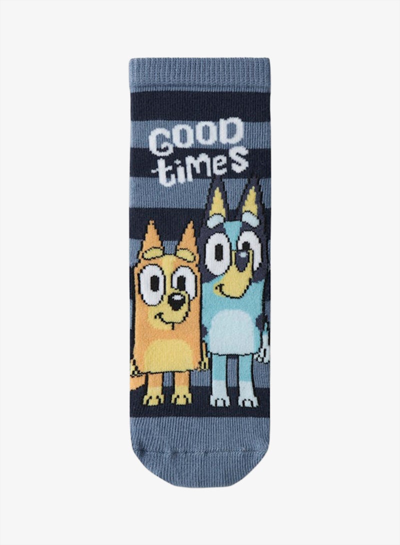 NAME IT Kids 3 Pack Bluey Ankle Socks - Image 5