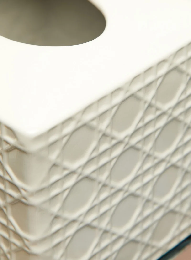 Kassatex Rattan Tissue Holder