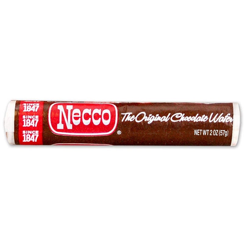 Necco Wafers Original Chocolate Flavored Hard Candy Rolls - Bundle of 6 Rolls, 2.02oz - Image 2