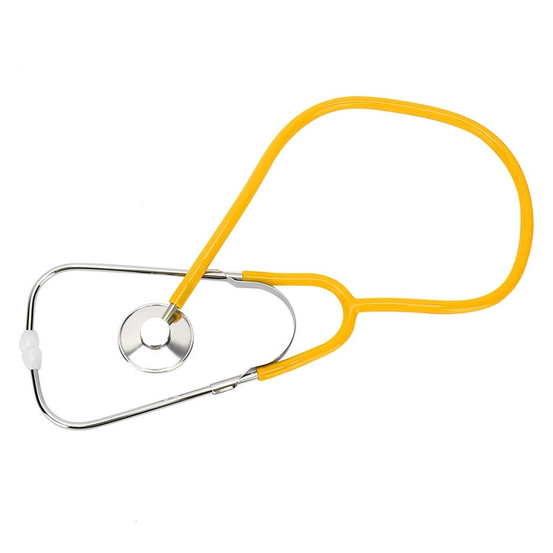 Professional Single Head Stethoscope Aluminium Alloy Heart Lung Detection Echoscope (Black) - Image 4