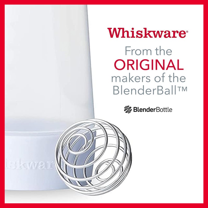 Whiskware Pancake Bottle, Batter Dispenser and Mixer with BlenderBall Wire Whisk, Durable, No-Mess, BPA Free, Dishwasher Safe, Mint - Image 5