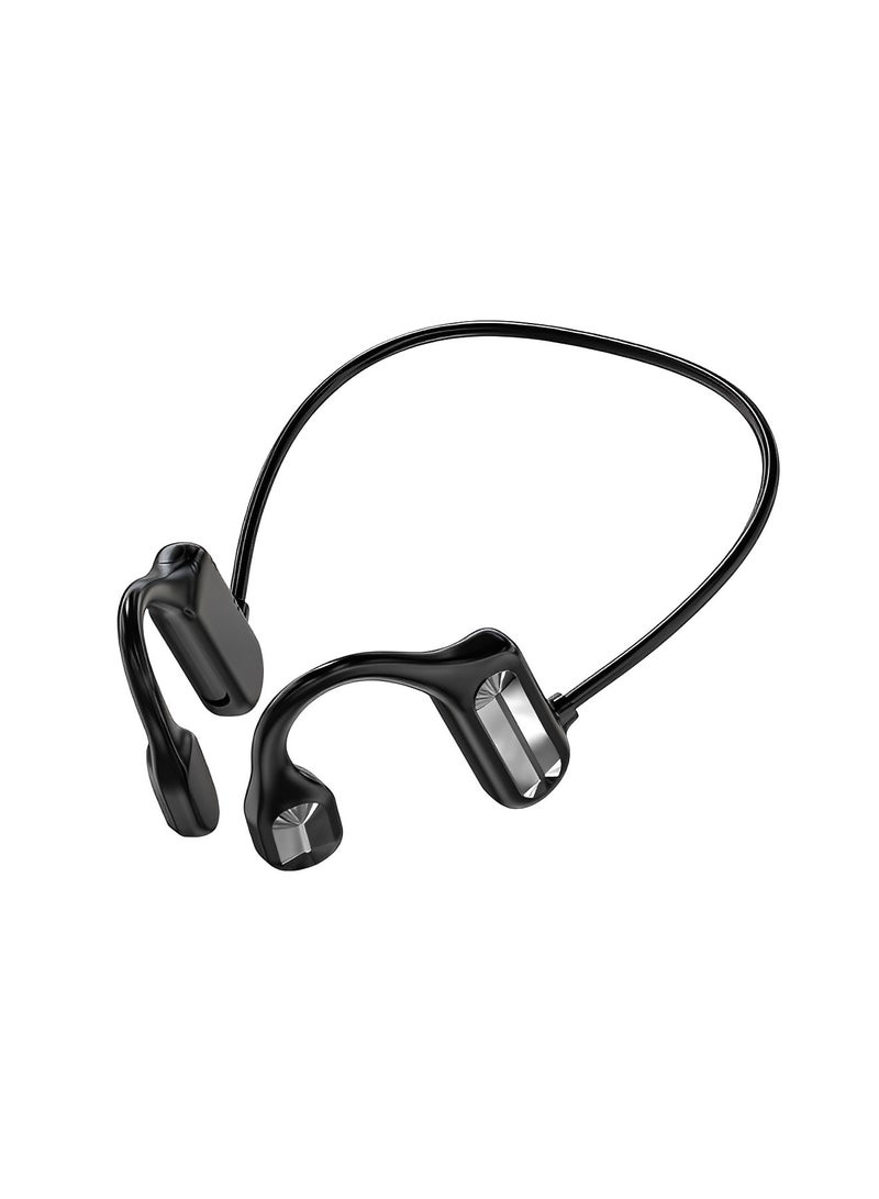 REOCLE Bone Conduction Headphones Premium Open-Ear Wireless Bluetooth Sport Headphones Sweatproof Waterproof Wireless Earphones for Running & Gym & Hiking & Cycling - Image 2