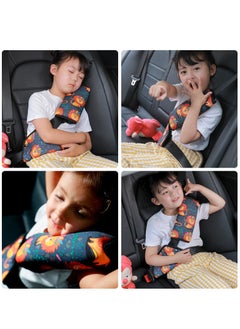 Car Seat Belt Adjuster Seat Belt Pad Cover for Baby Child Neck Safety Shoulder Positioner Shoulder Pad Kit Neck Support Headrest Seatbelt Pillow Cover and Seatbelt Adjuster for Child Set of 2 - pzsku/Z1D56C1B13E4FA23A3AC1Z/45/_/1707191838/aa4a293e-a1f9-4a54-a7aa-8422ef13c622