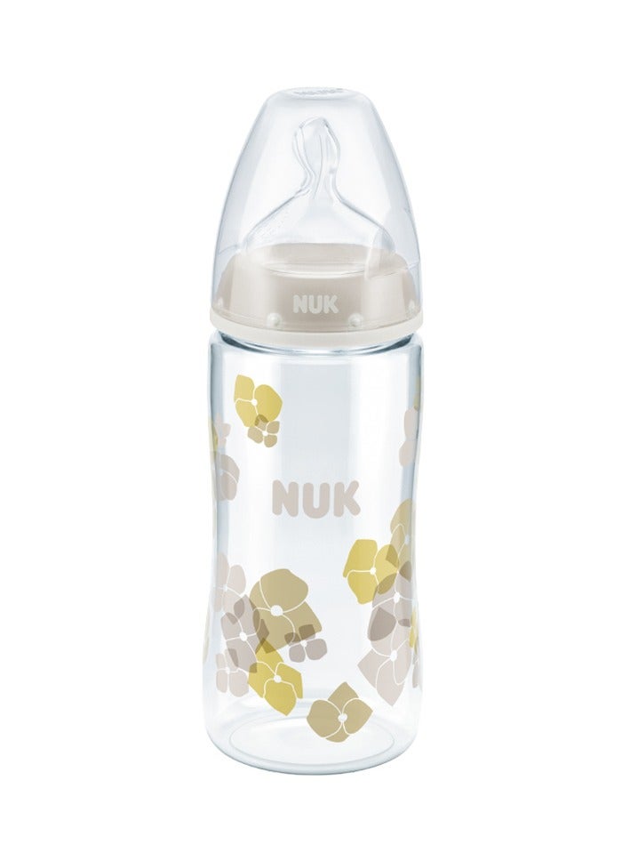NUK Nuk Plastic Bottle First Choice Plus Winnie Anti-Colic with Silicone Nipple for 0-6 months  Winnie 300ml - Image 1