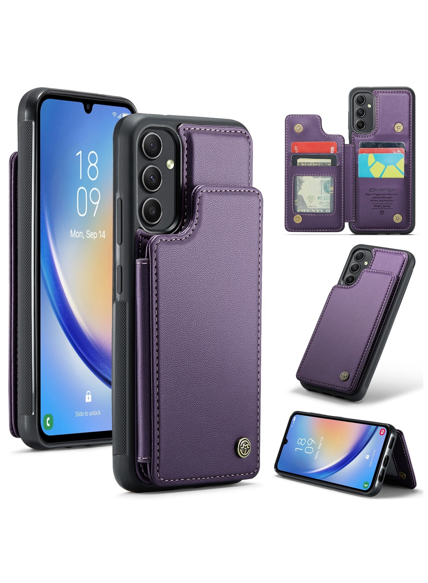 كيس مي Caseme Galaxy A54 Wallet Case combination