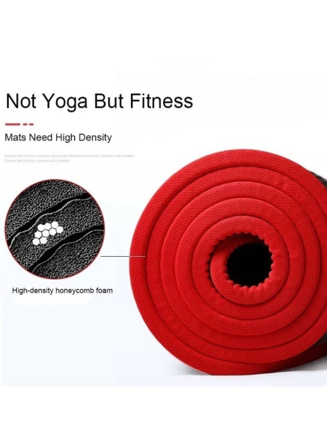 SportQ 10mm Non-Slip Yoga Mat, ideal for high-intensity workouts, Pilates, yoga, and many other home exercises - Image 4