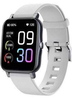 Fire-Boltt 360 Pro Bluetooth Calling 360*360 Pro Display Smart Watch With Rolling Ui & Dual Button Technology, Spo2, Heart Rate & Temperature Monitoring With Local Music And Tws Pairing - Silver
